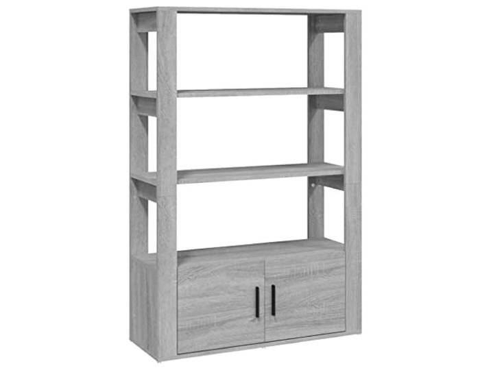 vidaXL Sideboard Grau Sonoma 80x30x119,5 cm Holzwerkstoff