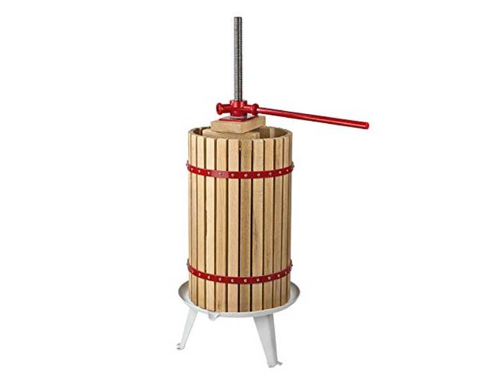 Obstpresse Beerenpresse Saftpresse Weinpresse Presse Trento 30 Liter L…
