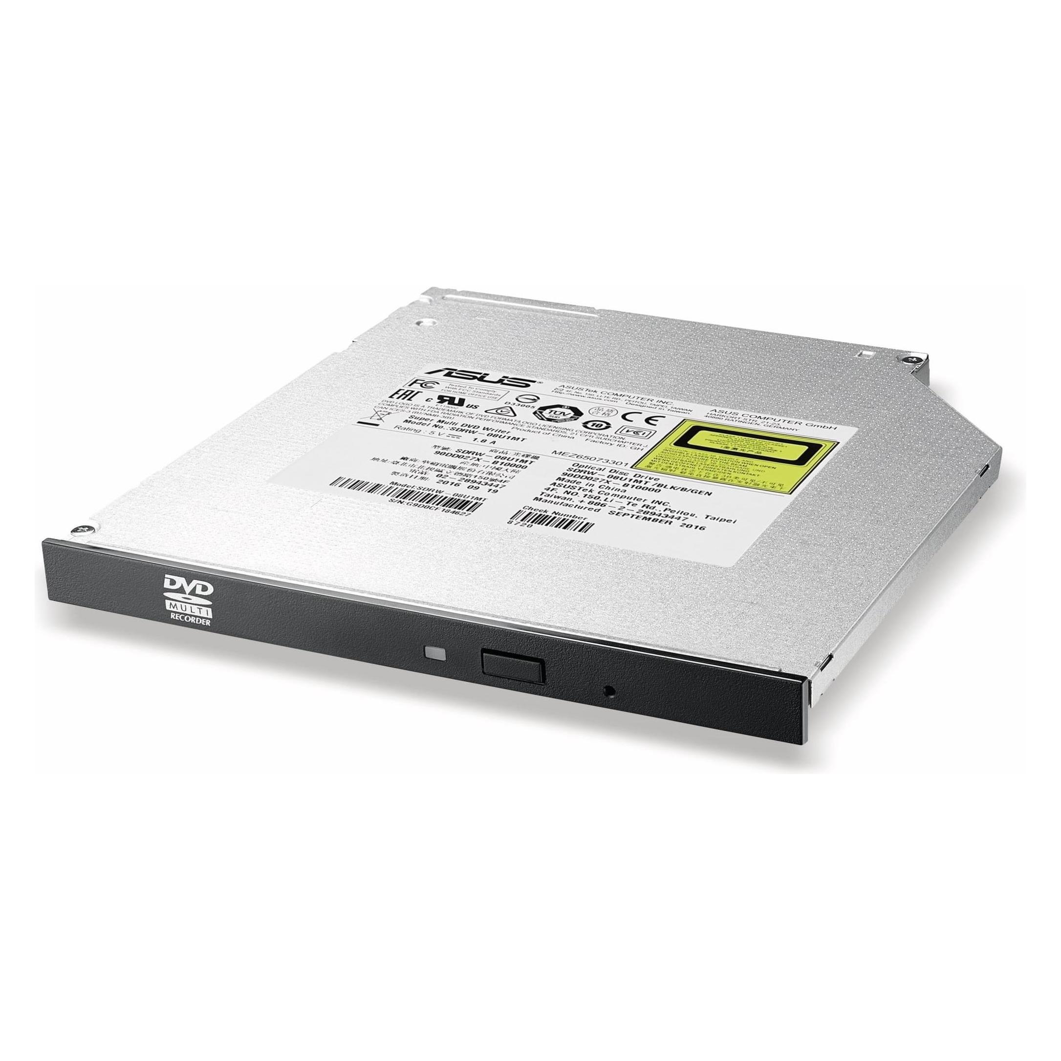 ASUS Sdrw-08u1mt (CD Brenner, CD Laufwerk, DVD Brenner, DVD Laufwerk) (90DD027X-B10000)