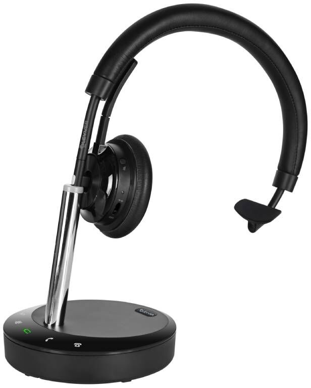 Cleyver DECT Office Mono Casque DECT sans fil pour téléphone de bureau