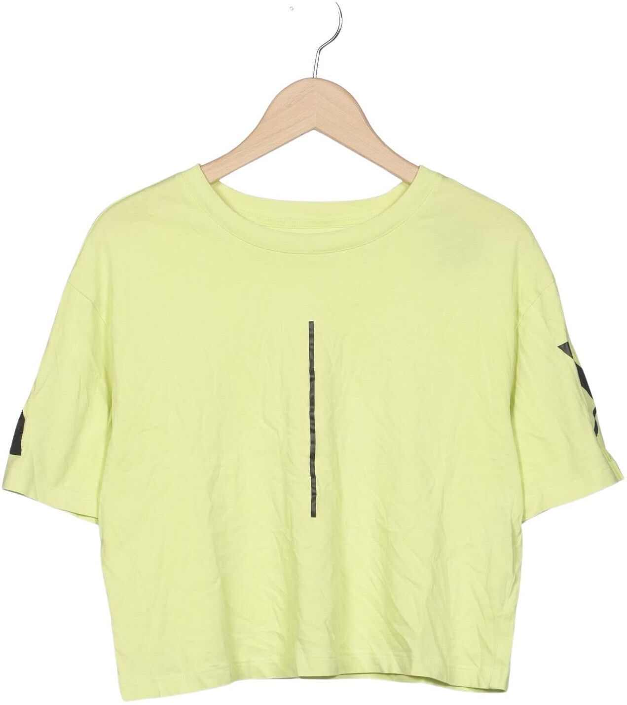AX Armani Exchange Damen T-Shirt, Neon, Gr. S, Baumwolle - Second Hand