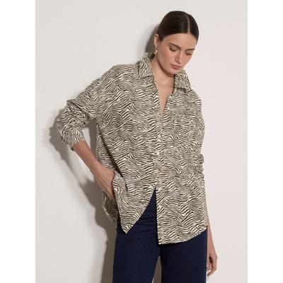 Oversize-Shirt APRICOT "Oversize-Hemd", Damen, Gr. M (38), braun, gewebt, Obermaterial: 100% Baumwolle CO., 3/4-Länge, Blusen