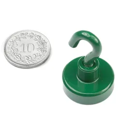5x Supermagnete, Magnet, Hakenmagnet (3x)