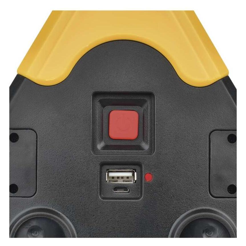 Emos LED-Warndreieck, wiederaufladbar, COB-LED + rote LED (350 lm) (62615434)