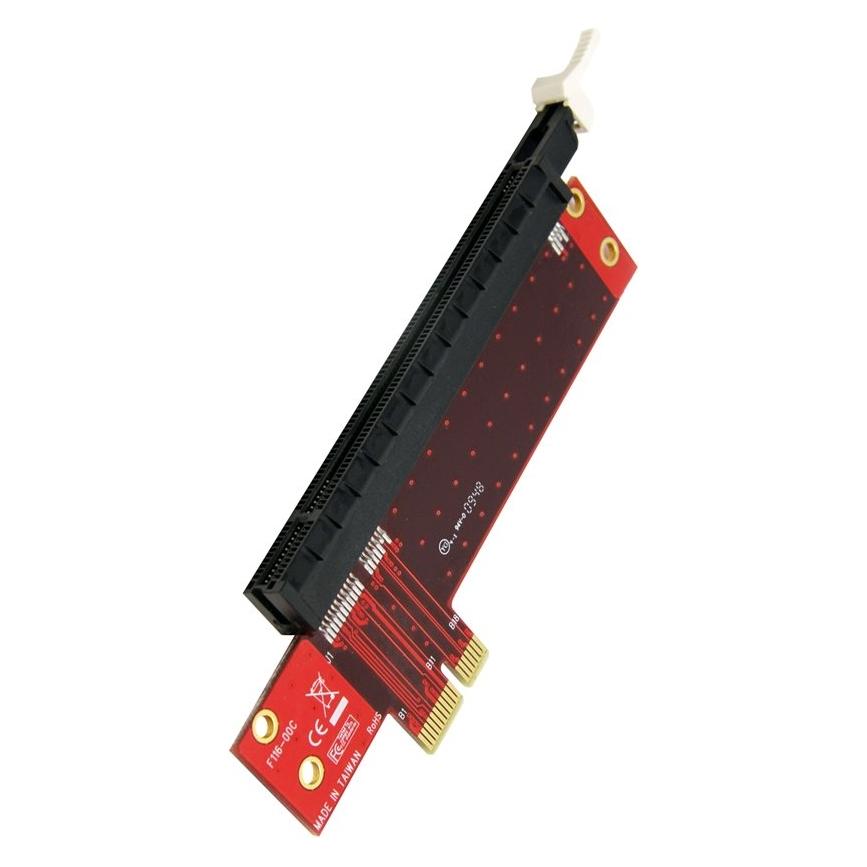 StarTech PCI Express x1 auf x16 Extender Adapter - PCIe Riser Verlängerung Karte (PEX1TO162)