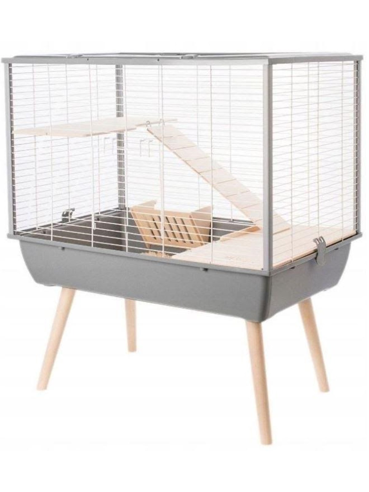 Zolux Neo Muki H58 grau - Käfig für Nagetiere