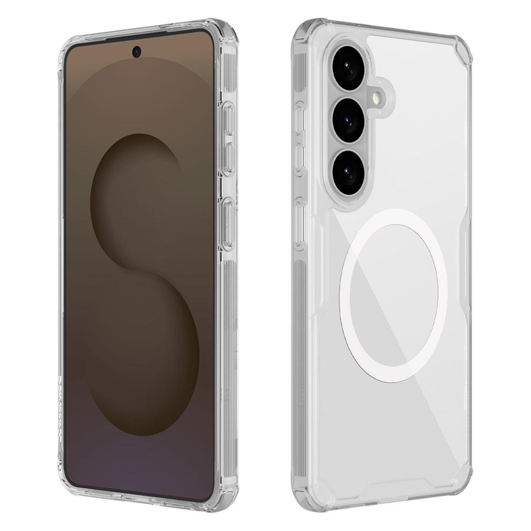 Nillkin Nature TPU Pro Hülle kompatibel mit MagSafe für Samsung Galaxy S26 - Weiss (Samsung Galaxy S26) (57983129418)