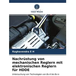 Unser Wissen, Zubehör Antriebstechnik, Nachrüstung von mechanischen Reglern mit elektronischen Reglern für HDDE