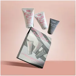 Umberto Giannini, Beauty Geschenkset, The Frizz Fix Travel Hair Set for Dry & Damaged Hair Shampoo (Haarpflege Set, Körperpflegeset)