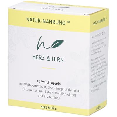 Natur-Nahrung Herz & Hirn Weichkapseln 60 St