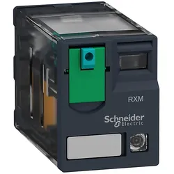 Schneider Electric Miniaturrelais 4W 6A LED 24VDC RXM4AB2BD
