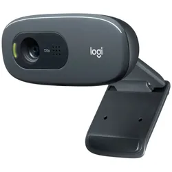 Logitech 960-001063 Webcam 3 MP 1280 x 720 Pixel USB Grau, Dunkles Grau
