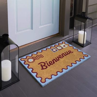 "Balta Rugs Bienvenue Postage 18"" x 30"" Doormat"