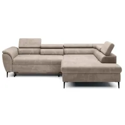 Ecksofa Tempo New Stoff Beige