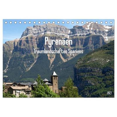 Traumlandschaften Spaniens - Pyrenäen 2027 (Tischkalender 2027 DIN A5 quer), CALVENDO Monatskalender