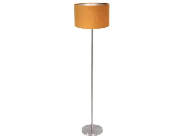 Lampadaire Noor Type A 20 x 134 x 15cm Orange/Argenté/Orange Velours E27