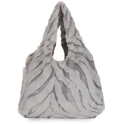 MONT CHALET Premium-Beutel Glanzstreifen Hoch/Tief-Animal-Look Druckknopf, 30x40