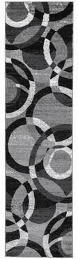 World Rug Gallery Geometric Circles Area Rug