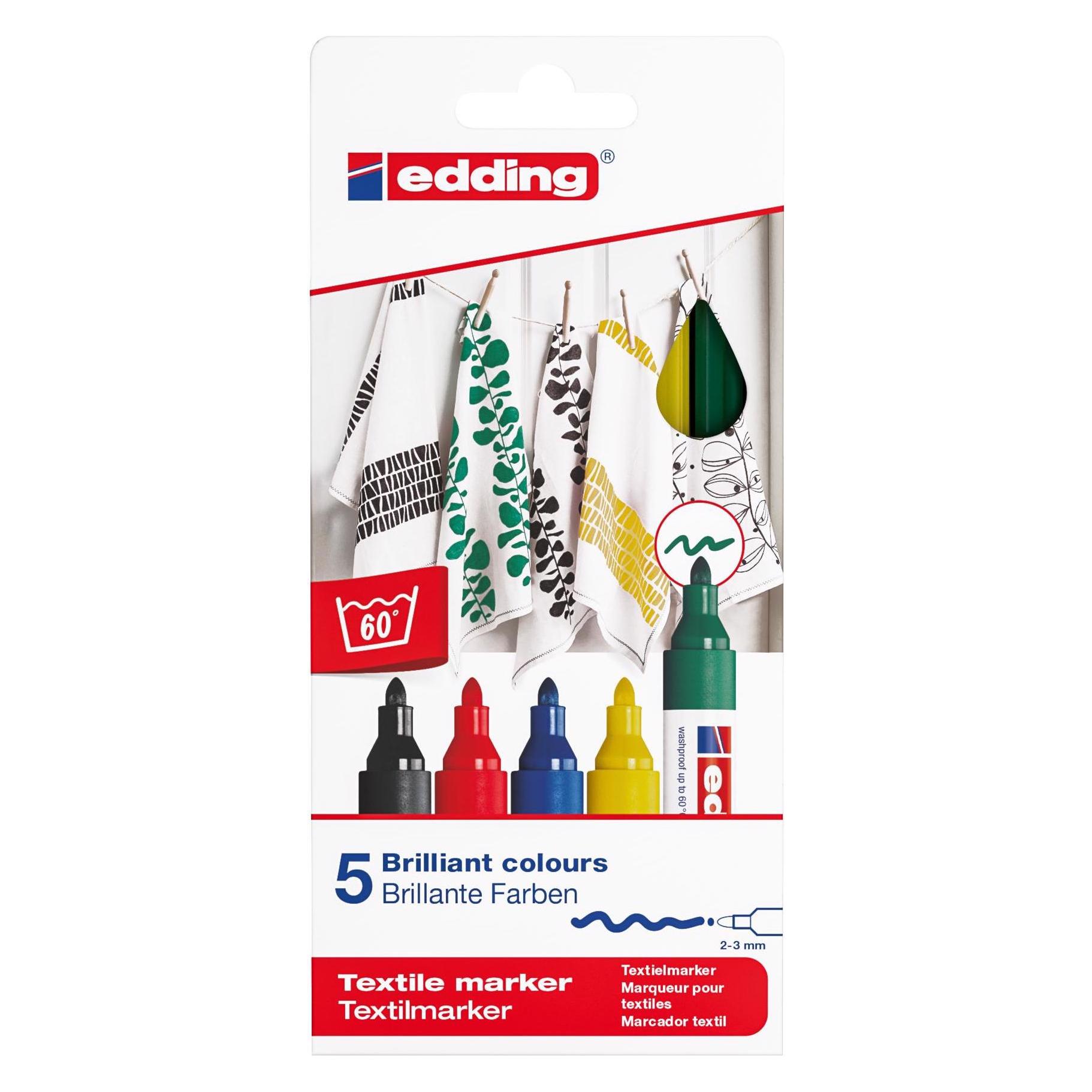 Edding Textil Marker 4501 (12x) (4500-E5)