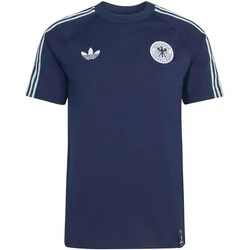 ADIDAS Herren Fanshirt Deutschland Originals, Größe M in Blau Blau