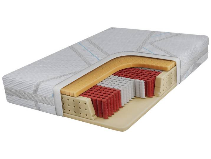 Taschenfederkernmatratze VALTI, MKS MÖBEL, 19.4 cm hoch, (Matratze, Premium-Matratze mit klimaregulierendem 3D-Bezug), H3, luxuriös, temperaturregulierend, punktelastisch