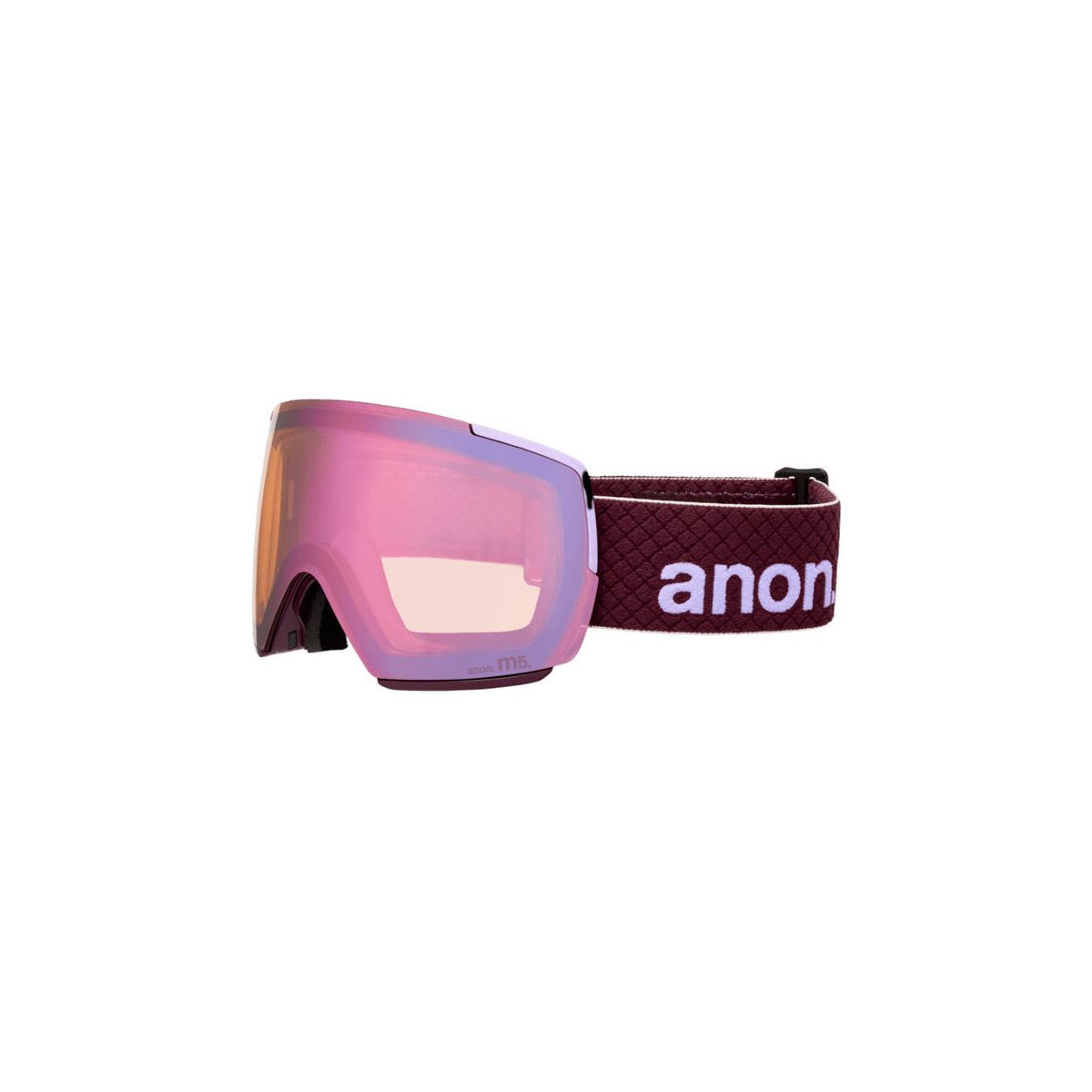 Anon M5 Goggles + Bonus Lens + MFI Face Mask deep cherry/perceive cloudy pink (EZP) Regular NA 2394312-EZP-NA
