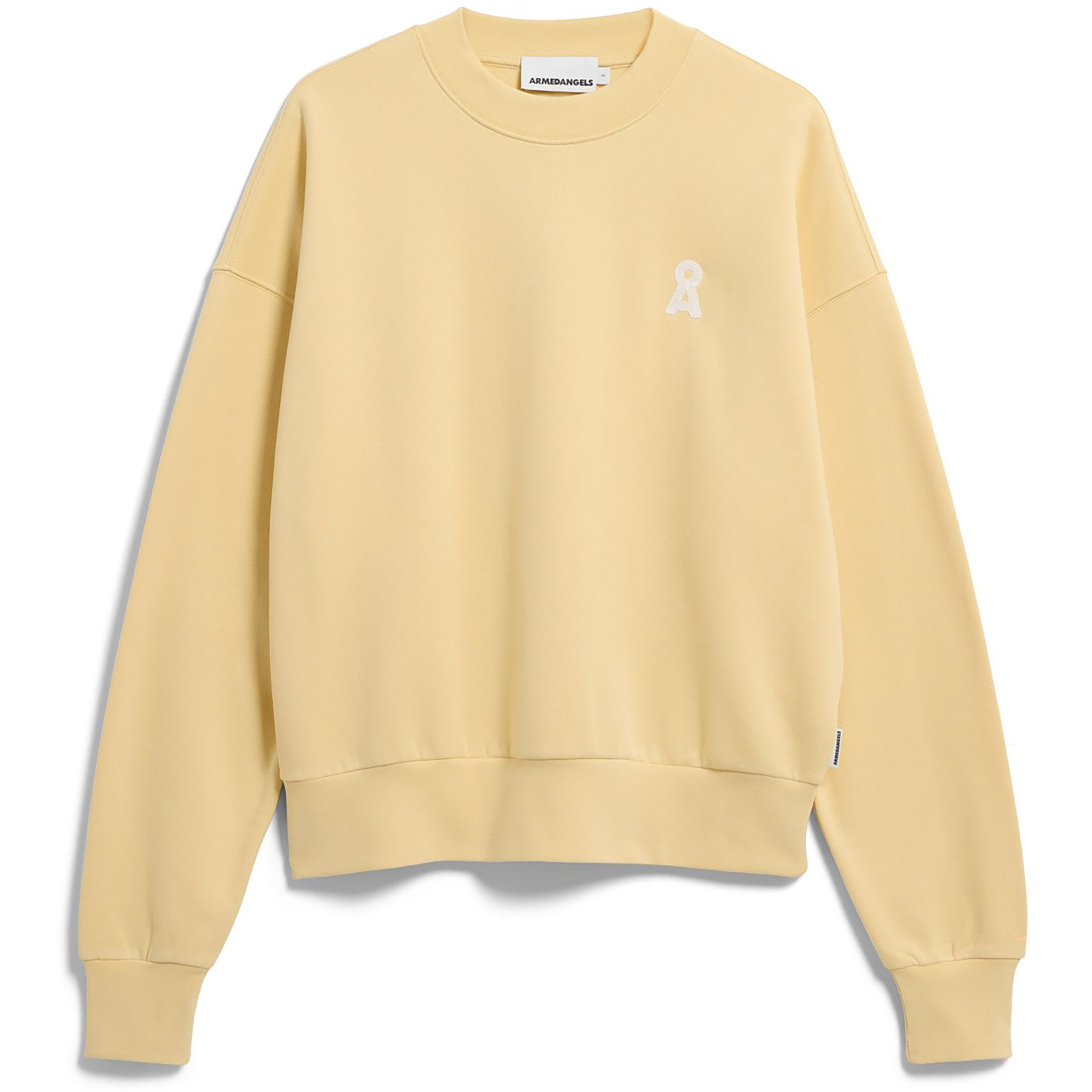 Armedangels Alizaa Iconic Damen Pullover gelb Größe XS Lifestyle Hautfreundlich
