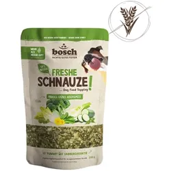 BOSCH Freshe Schnauze Topping 200g grünes Ackergemüse 16 x 200g Grünes Ackergemüse Sparpaket