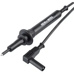 PSS 3941-05 SW - Prüfspitze mit Sicherung, schwarz, 500 mA, gewinkelt