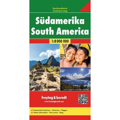 freytag & berndt Straßenkarte Südamerika 1:8 Mio., Sonstige von , KOMPASS Freytag & Berndt, 978-3-7079-1762-8