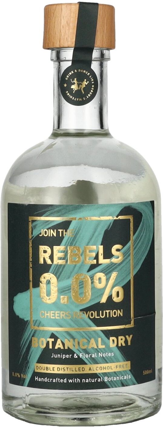Rebels 0.0% Cheers Revolution Botanical Dry Alcohol-Free 0,5l