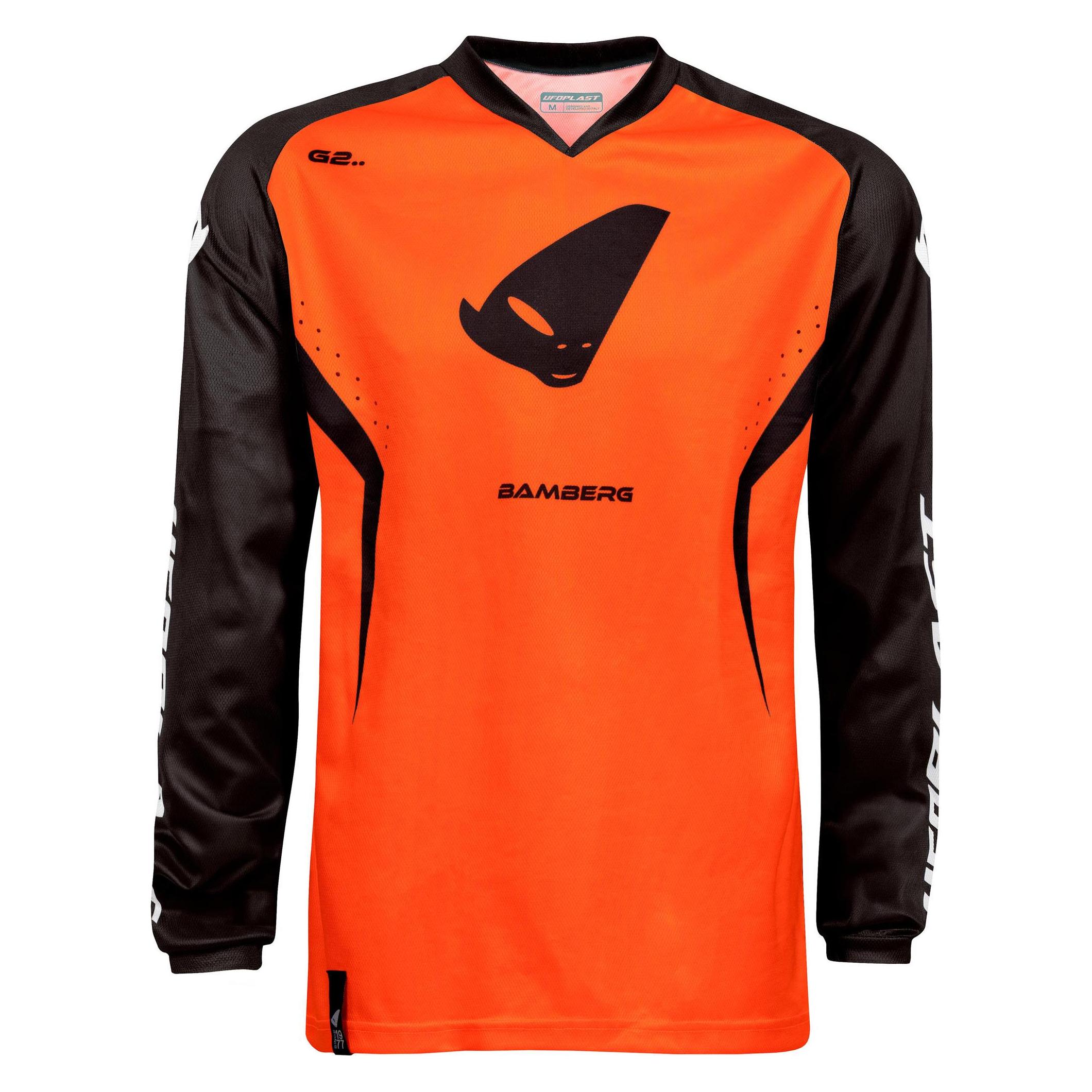 Ufo Plast Mx Jersey Ufo Bamberg Black/Orange Gr. XL (XL) (JE13001-KFXL)