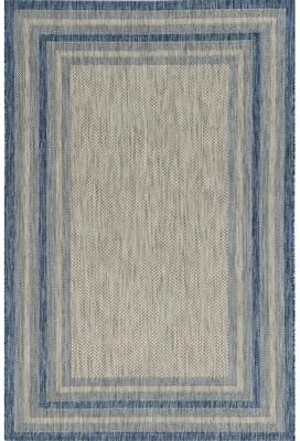 Porch & Den Costelloe Textured Border Area Rug