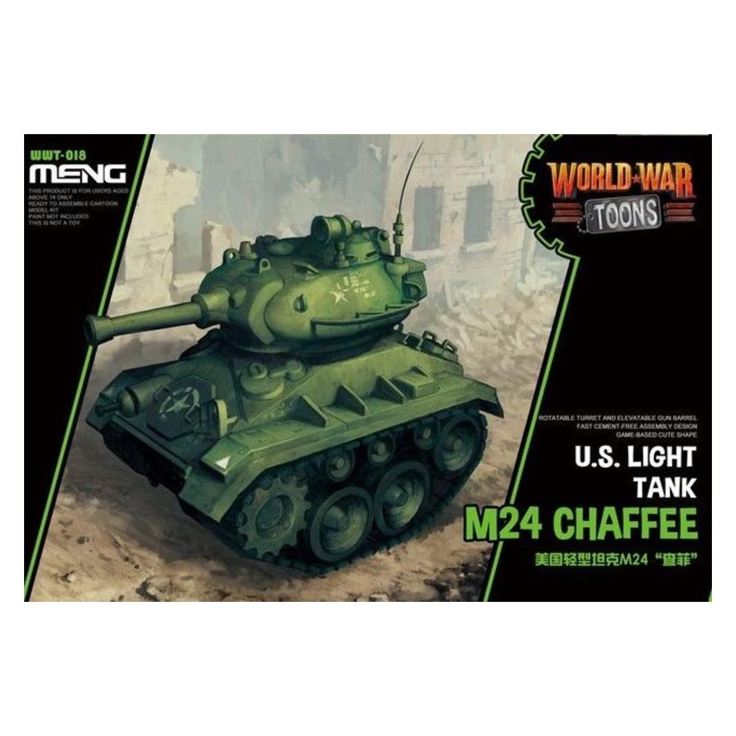 Meng-Model U.S. Light Tank M24 Chaffee (CARTOON MODEL) (WWT-018)