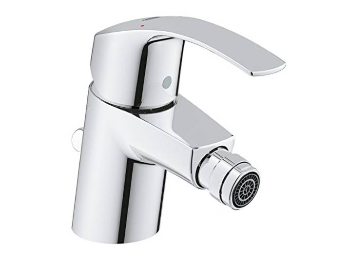 Mitigeur bidet\, cartouche céramique incluse\, montage rapide GROHE QuickFix\, montage facile (chrome\, 32929002)