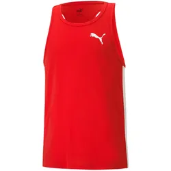 PUMA Cross The Line Singlet 2.0 Training Tanktop PUMA red/PUMA white L