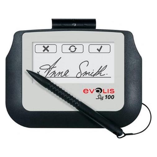 Evolis Sig100 Lite Signature PadSignature pad w (4", 4036 lpi) (ST-LTE105-2-UEVL)