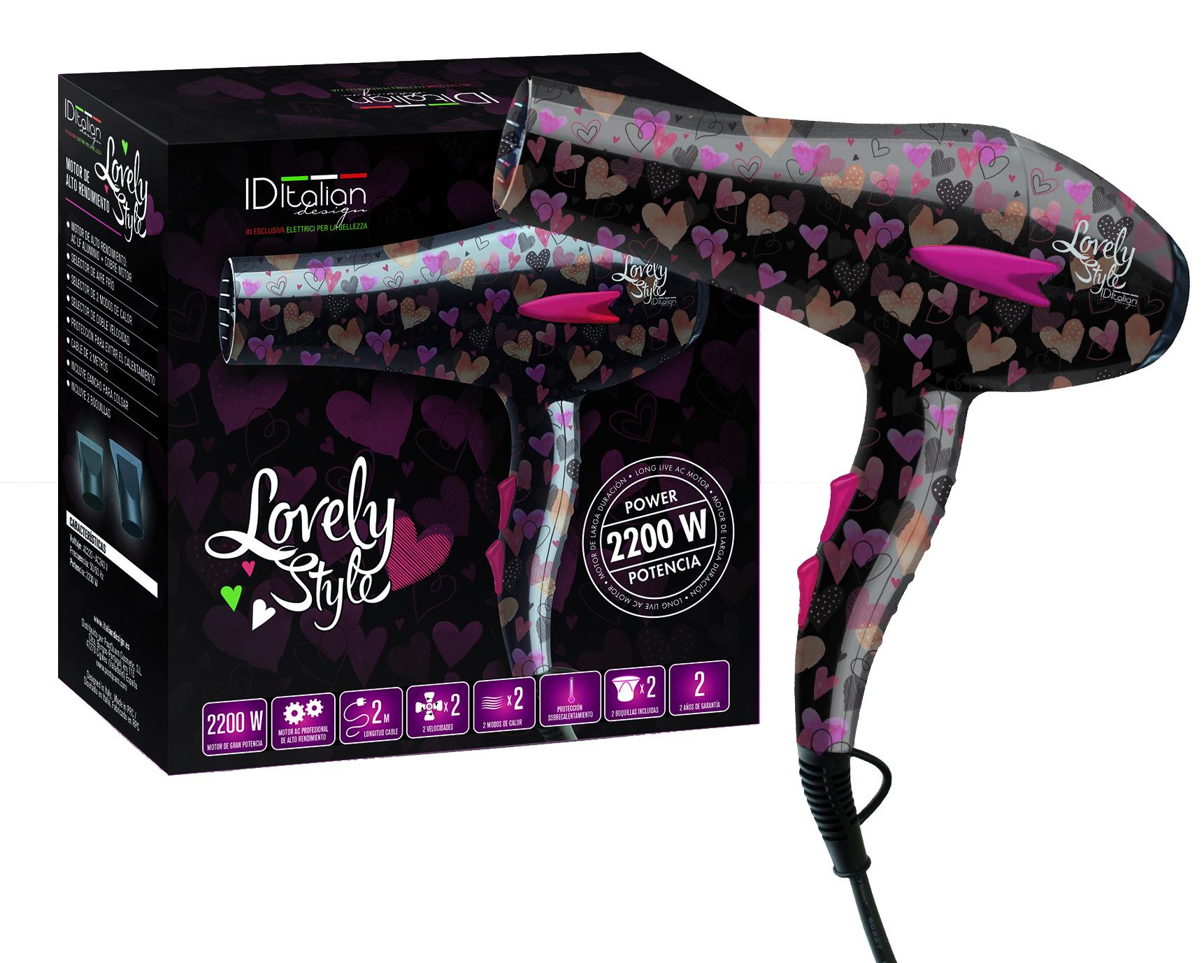 PostQuam Hairdryer 2200W Lovely Style