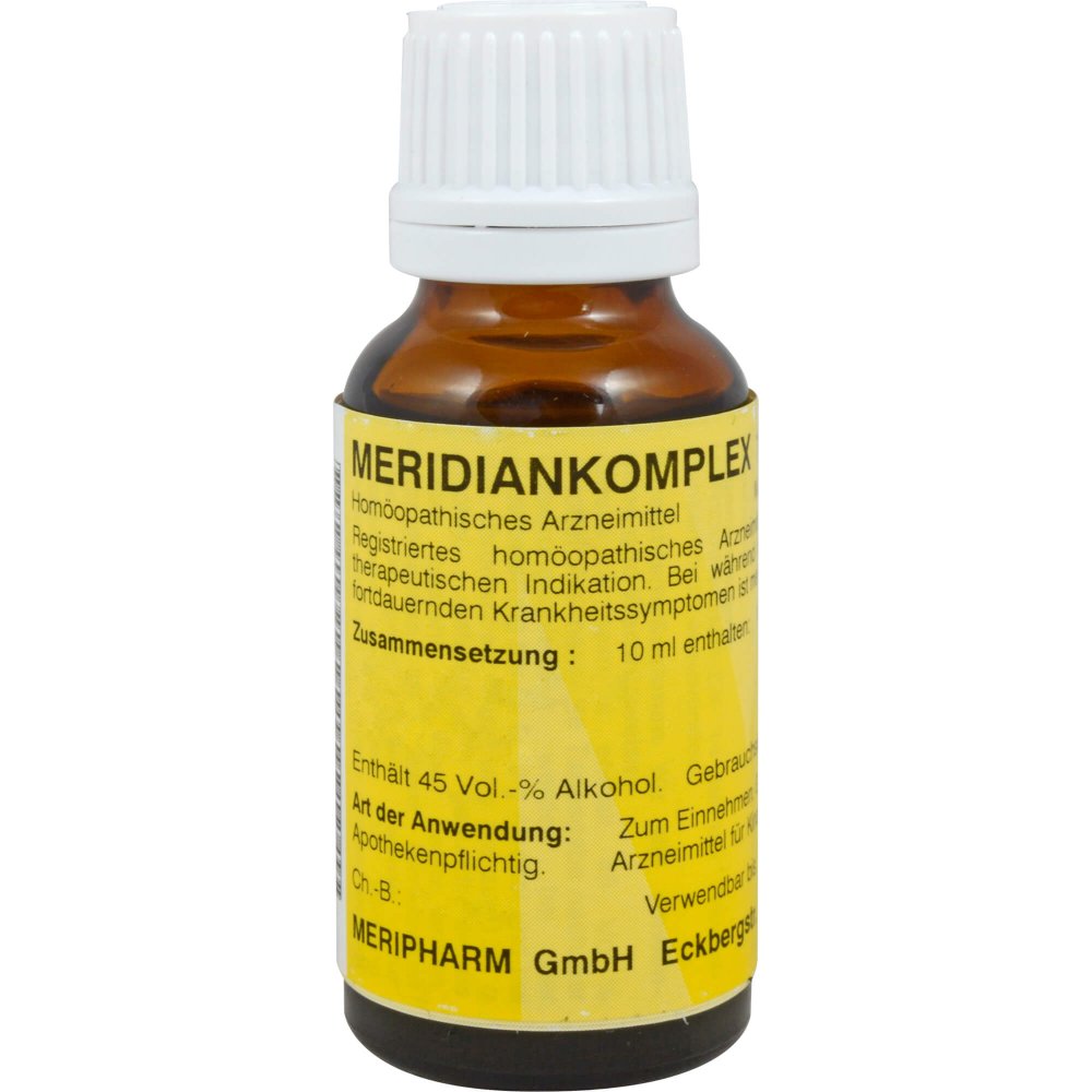 Meripharm GmbH Arzneimittelvertrieb Meridiankomplex 14 Tropfen zum Einnehmen 04940639