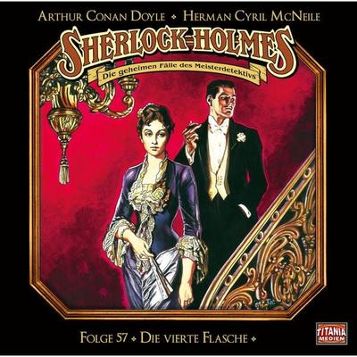 Die vierte Flasche - Arthur Conan Doyle,Herman Cyril McNeile, Audio, 4251777705230