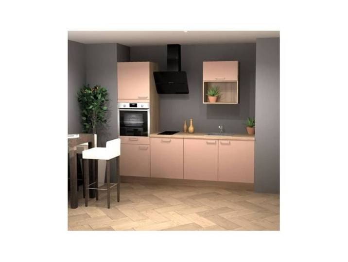 UB DESIGN Pack Cuisine ASTUCIO 1 CORAIL MAT - 240CM
