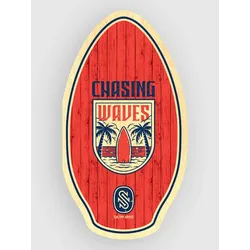 Skim One Wood Chasing Waves 90 X 51 Bodyboard red Gr. Uni