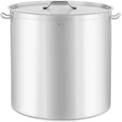Royal Catering Kochtopf Induktion Topf für Induktion Induktionsherd Topf 170 L 600 mm, Pfanne + Kochtopf, Silber