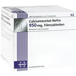 Calciumacetat-Nefro 950 mg 200 St
