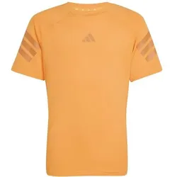 ADIDAS Kinder Shirt SPORT ICONS 3-STREIFEN, Größe 176 in Orange Orange