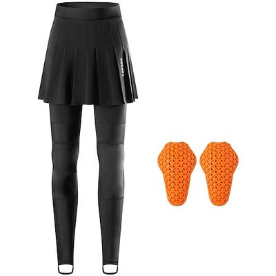 Damen Fahrradhose Fahrradhose Fahrradrock Ärmellos Mountainbike MTB Straßenradsport Sommer Frühling Schwarz / Orange Einfarbig Fahhrad Fitness, Laufen Yoga Reflektierende Besätze / Fluoreszenz