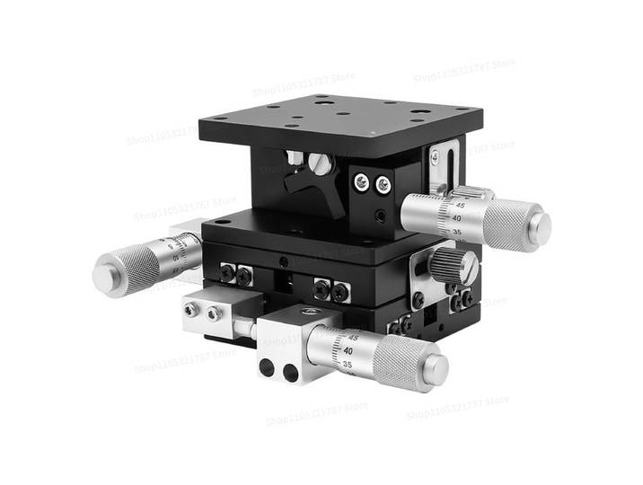 Plateforme de déplacement à trois axes XYZ, table élévatrice manuelle à réglage fin, table coulissante optique LD60/40/125