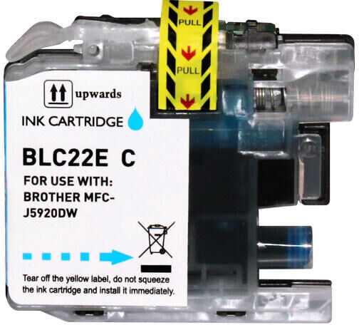 4PAPER Brother LC22E Azul Compatível