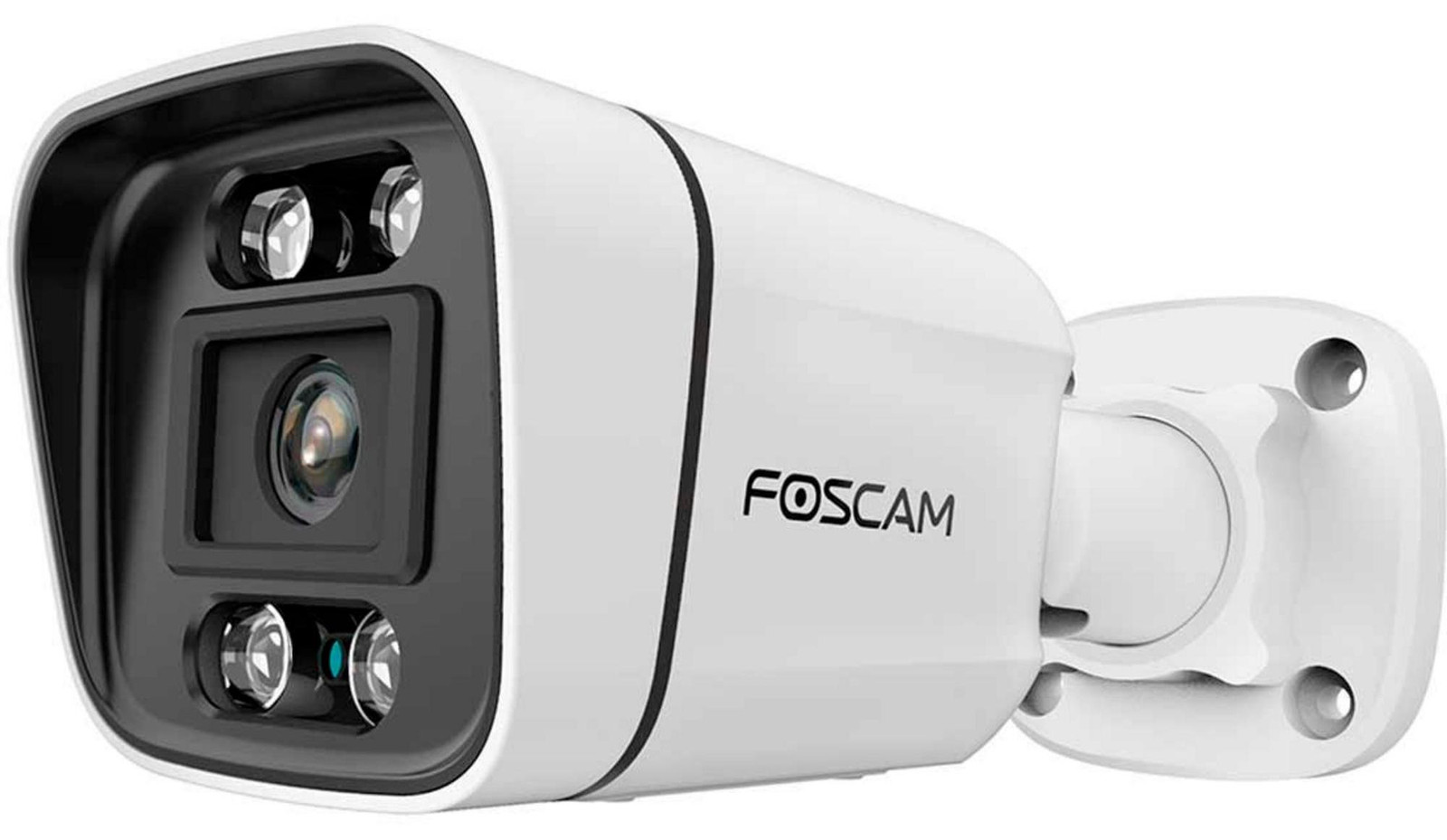 Foscam V8EP bewakingscamera, wit, 8MP (3840x2160), PoE, met ingebouwde schijnwerper en sirene