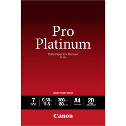 Canon Photo Paper Pro Platinum PT-101 2768B016 Fotopapier DIN A4 300 g/m² 20 Blatt Hochglänzend